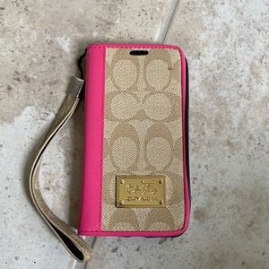 Coach phone case